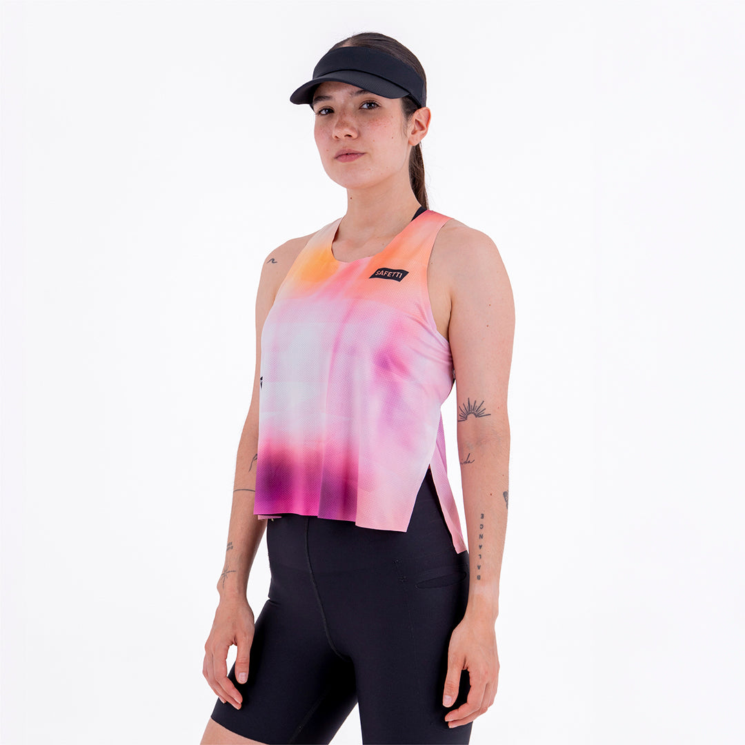 CAMISETA RUNNING MANGA SISA LEVIT PULSE PARA MUJER
