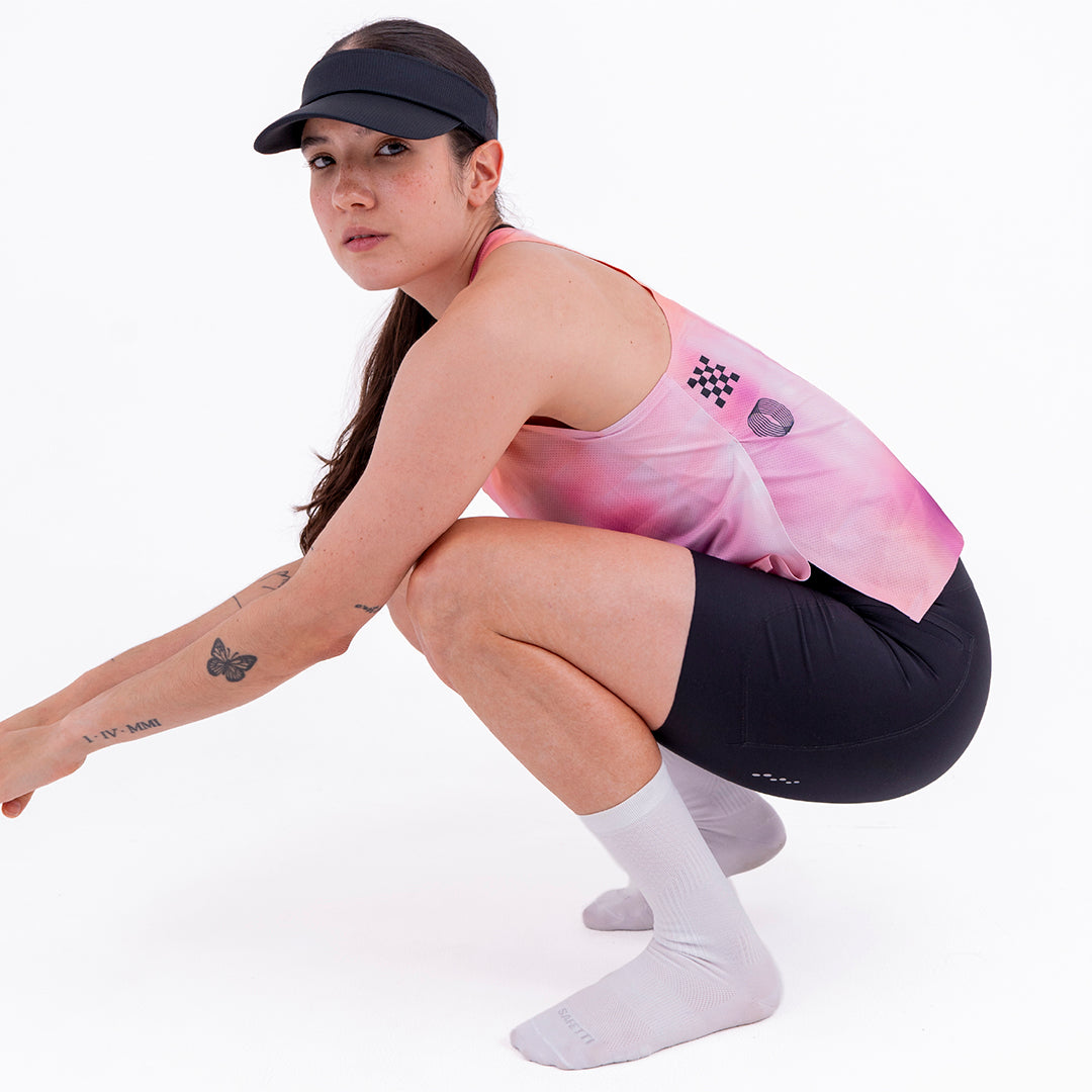 CAMISETA RUNNING MANGA SISA LEVIT PULSE PARA MUJER