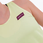 CAMISETA RUNNING MANGA SISA LEVIT AMARILLO PARA MUJER