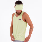 CAMISETA RUNNING MANGA SISA LEVIT AMARILLO PARA HOMBRE