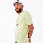 CAMISETA RUNNING MANGA CORTA PRO 405 AMARILLO PARA HOMBRE