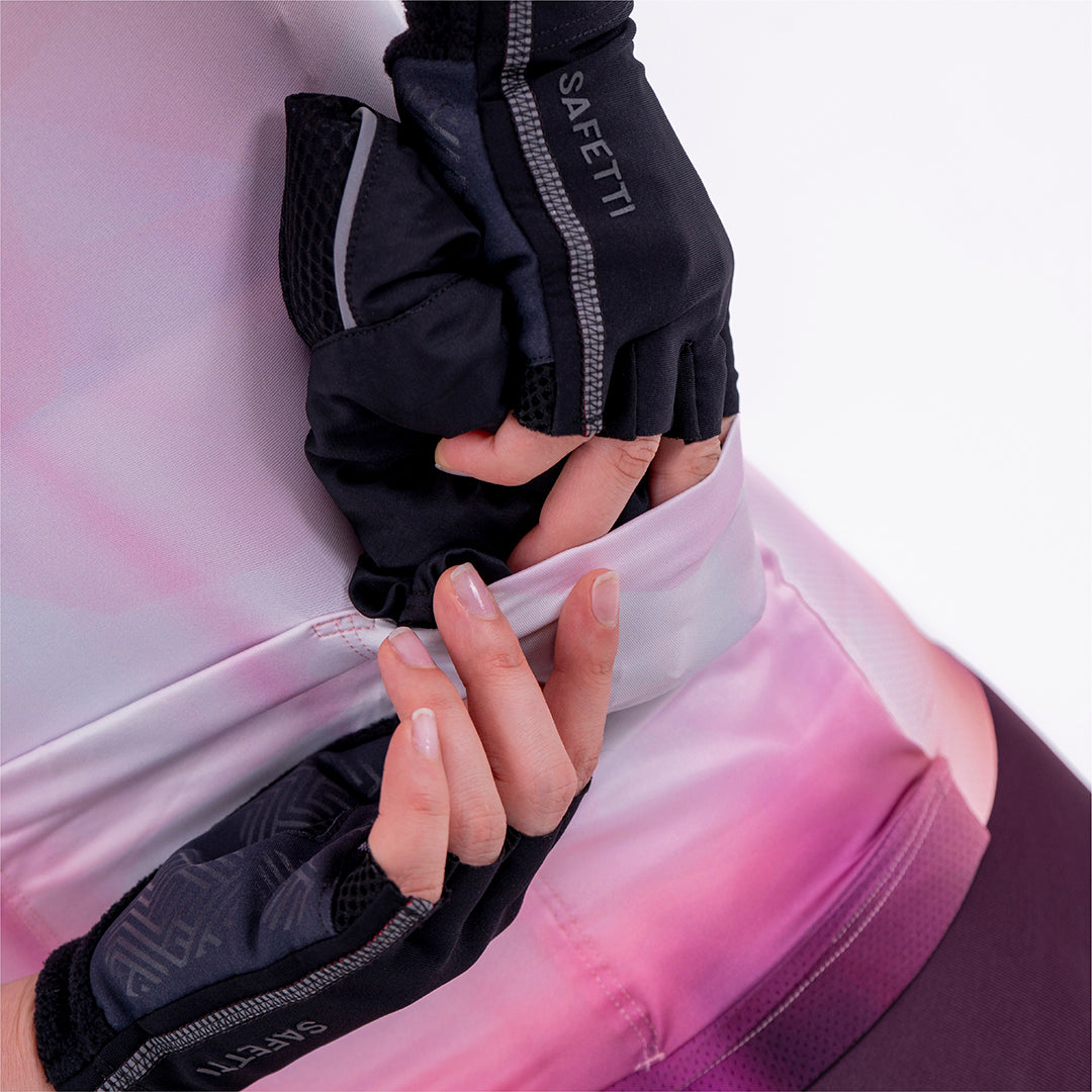 CAMISA CICLISMO MANGA CORTA SOLID PULSE PARA MUJER