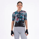 CAMISA CICLISMO MANGA CORTA SOLID CORE PARA MUJER