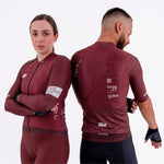 CAMISA CICLISMO MANGA CORTA PLUMWIME VINOTINTO PARA HOMBRE