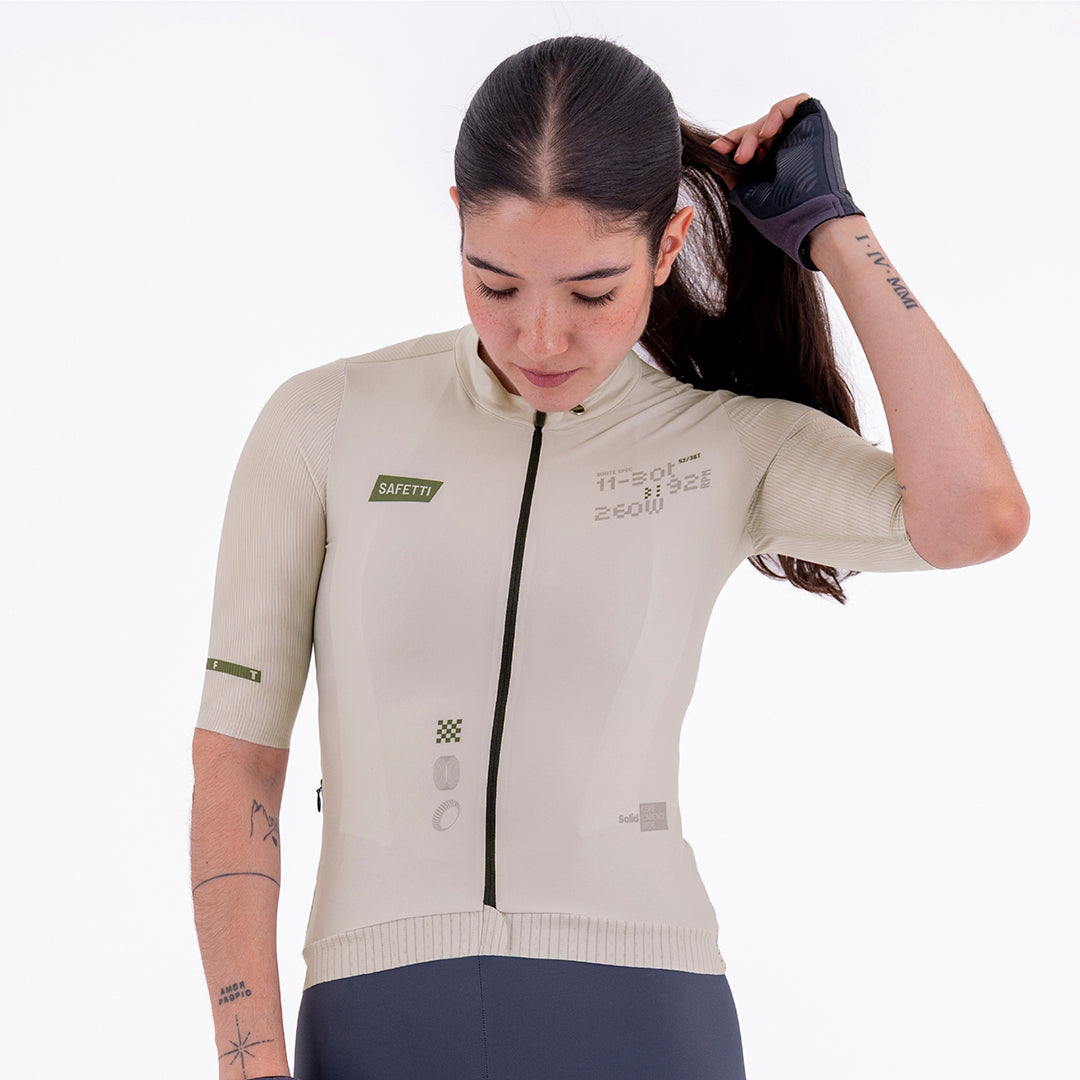 CAMISA CICLISMO MANGA CORTA WARM ARENA PARA MUJER