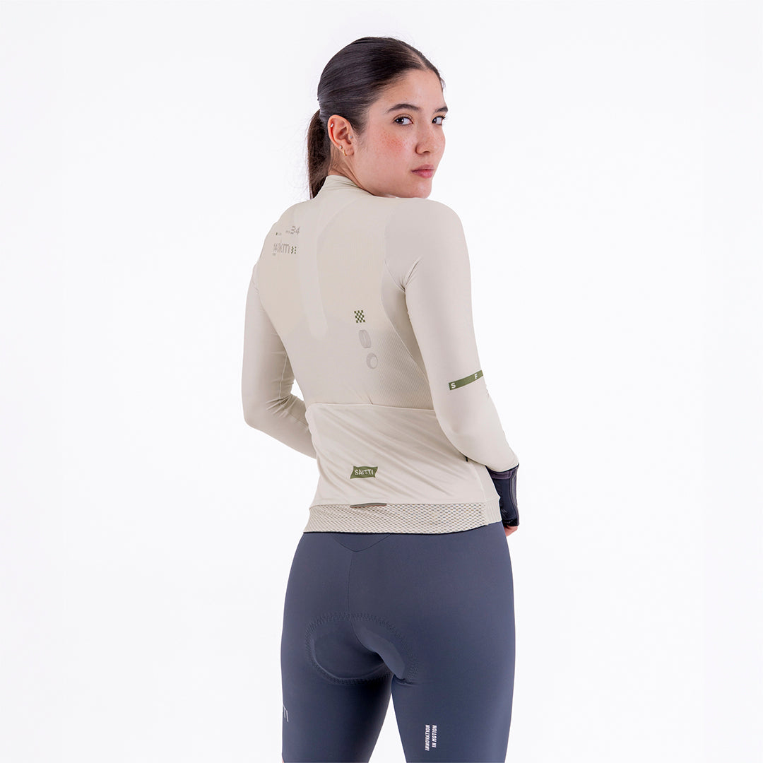 CAMISA CICLISMO MANGA LARGA WARM ARENA PARA MUJER