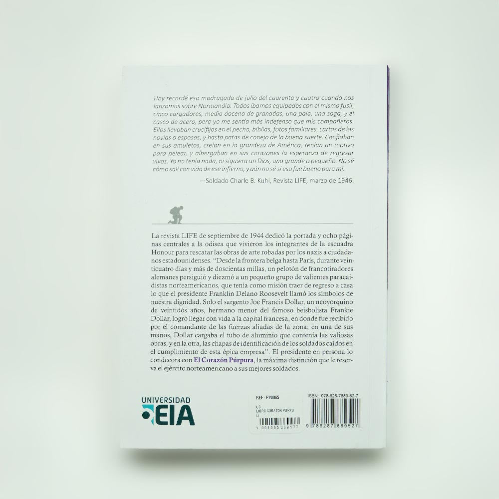 LIBRO CORAZÓN PÚRPURA