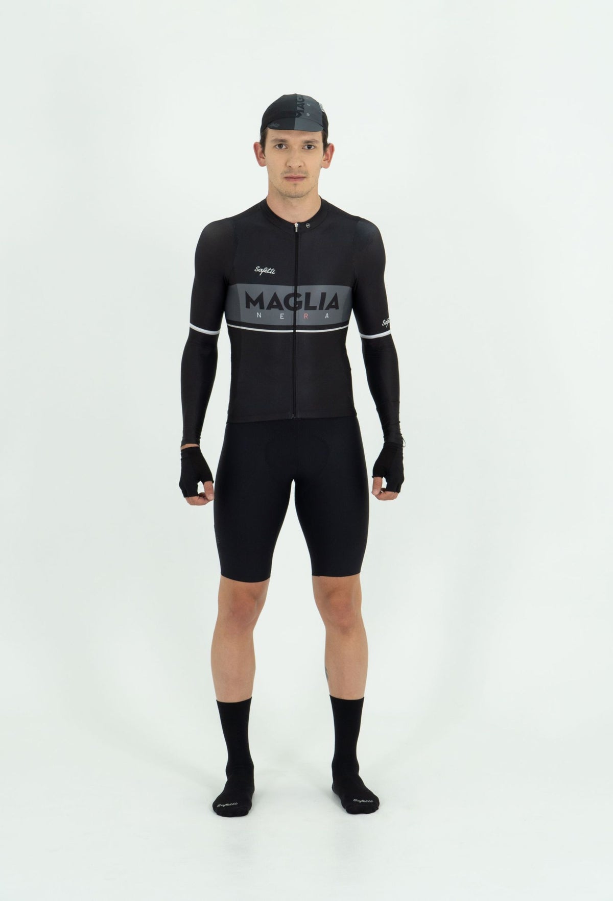 CAMISA CICLISMO MANGA LARGA LA MAGLIA NERA PARA HOMBRE