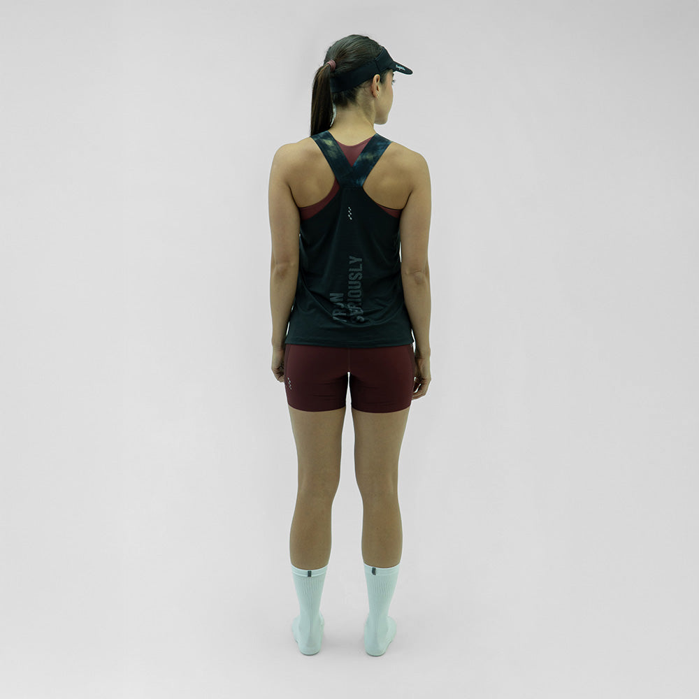 CAMISETARUNNING MANGA SISA STROBE NEGRO PARA MUJER