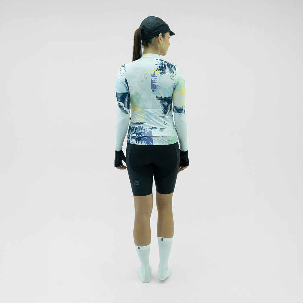 CAMISA CICLISMO MANGA LARGA FRACT GRIS PARA MUJER