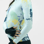 CAMISA CICLISMO MANGA LARGA FRACT GRIS PARA MUJER