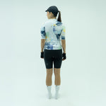 CAMISA CICLISMO MANGA CORTA FRACT GRIS PARA MUJER