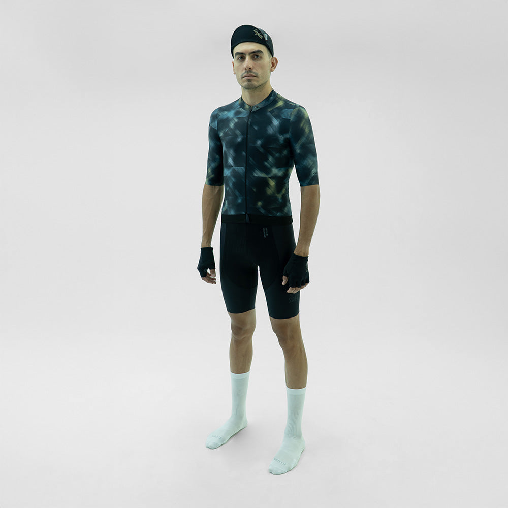 CAMISA CICLISMO MANGA CORTA STROBE NEGRO PARA HOMBRE