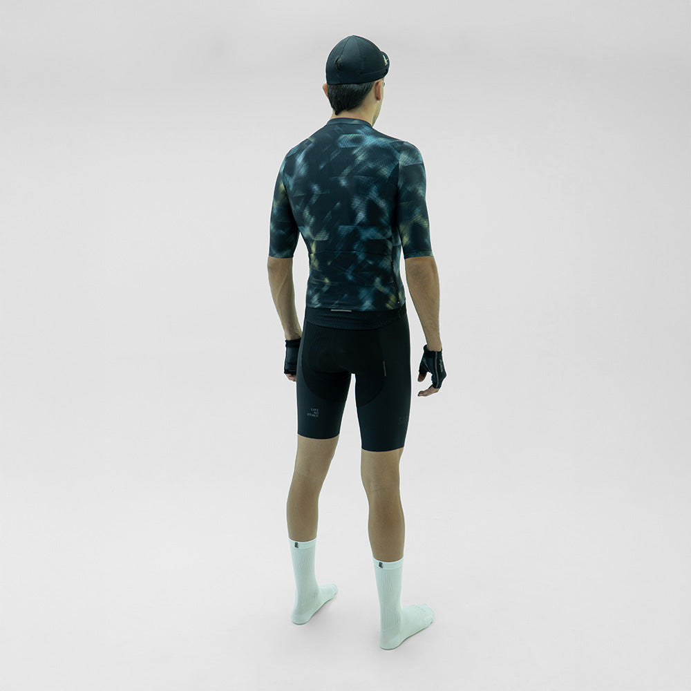 CAMISA CICLISMO MANGA CORTA STROBE NEGRO PARA HOMBRE
