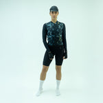 CAMISA CICLISMO MANGA LARGA STROBE NEGRO PARA MUJER