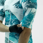 CAMISA CICLISMO MANGA CORTA SWIPE BLANCO PARA HOMBRE