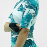 CAMISA CICLISMO MANGA CORTA SWIPE BLANCO PARA MUJER