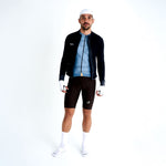 CAMISA CICLISMO MANGA CORTA ENGRAVED BLUE PARA HOMBRE