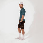 CAMISA CICLISMO MANGA CORTA CLASSIC PARTS ESMERALDA PARA HOMBRE