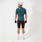 CAMISA CICLISMO MANGA CORTA CLASSIC PARTS ESMERALDA PARA HOMBRE