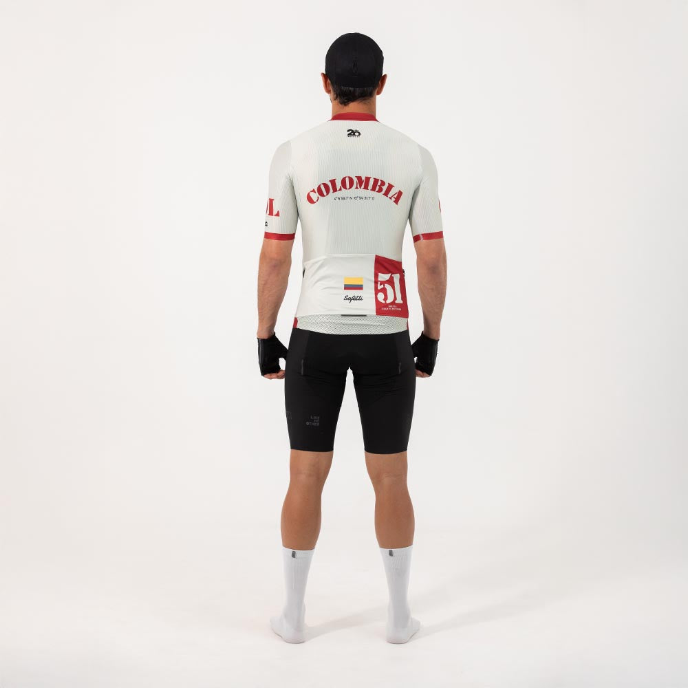 CAMISA CICLISMO MANGA CORTA COLOMBIA 51 PARA HOMBRE