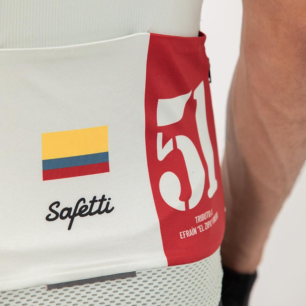 CAMISA CICLISMO MANGA CORTA COLOMBIA 51 PARA HOMBRE