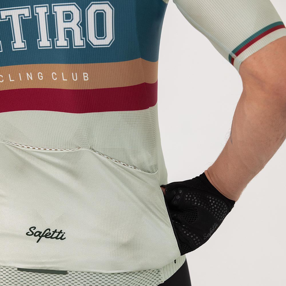 CAMISA CICLISMO MANGA CORTA RETIRO 2025 PEARL PARA HOMBRE