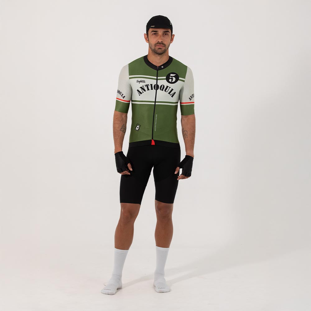 CAMISA CICLISMO MANGA CORTA ANTIOQUIA PARA HOMBRE