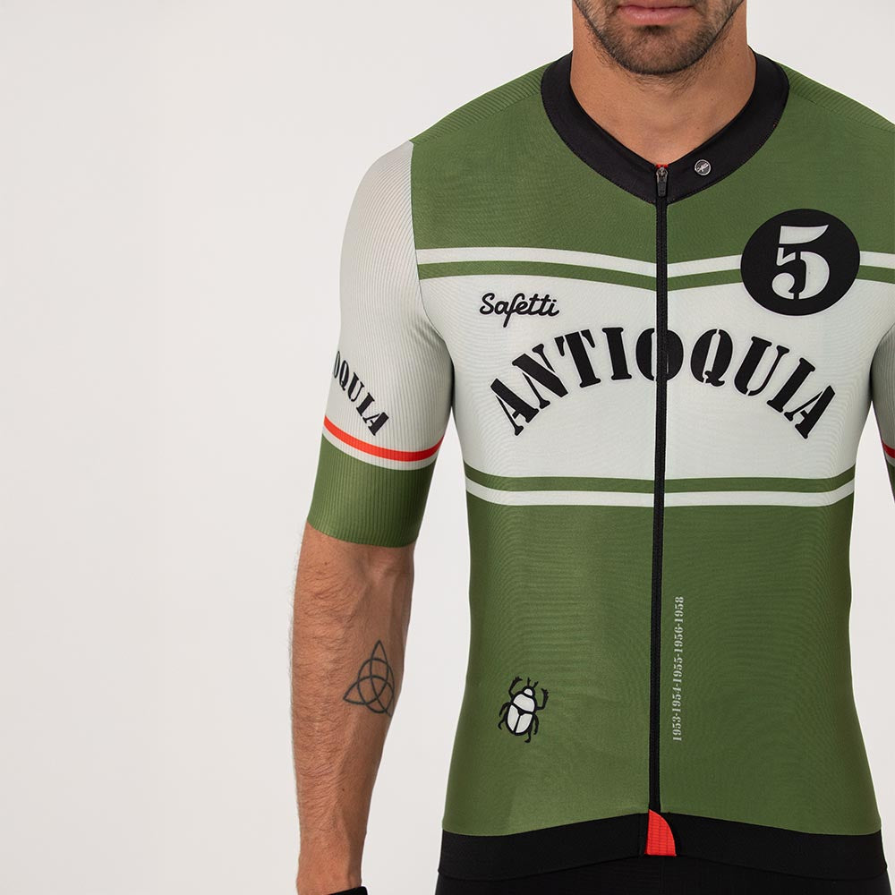 CAMISA CICLISMO MANGA CORTA ANTIOQUIA PARA HOMBRE