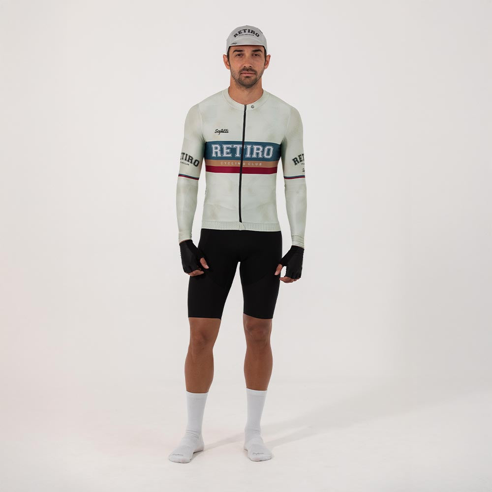 CAMISA CICLISMO MANGA LARGA RETIRO 2025 PEARL PARA HOMBRE