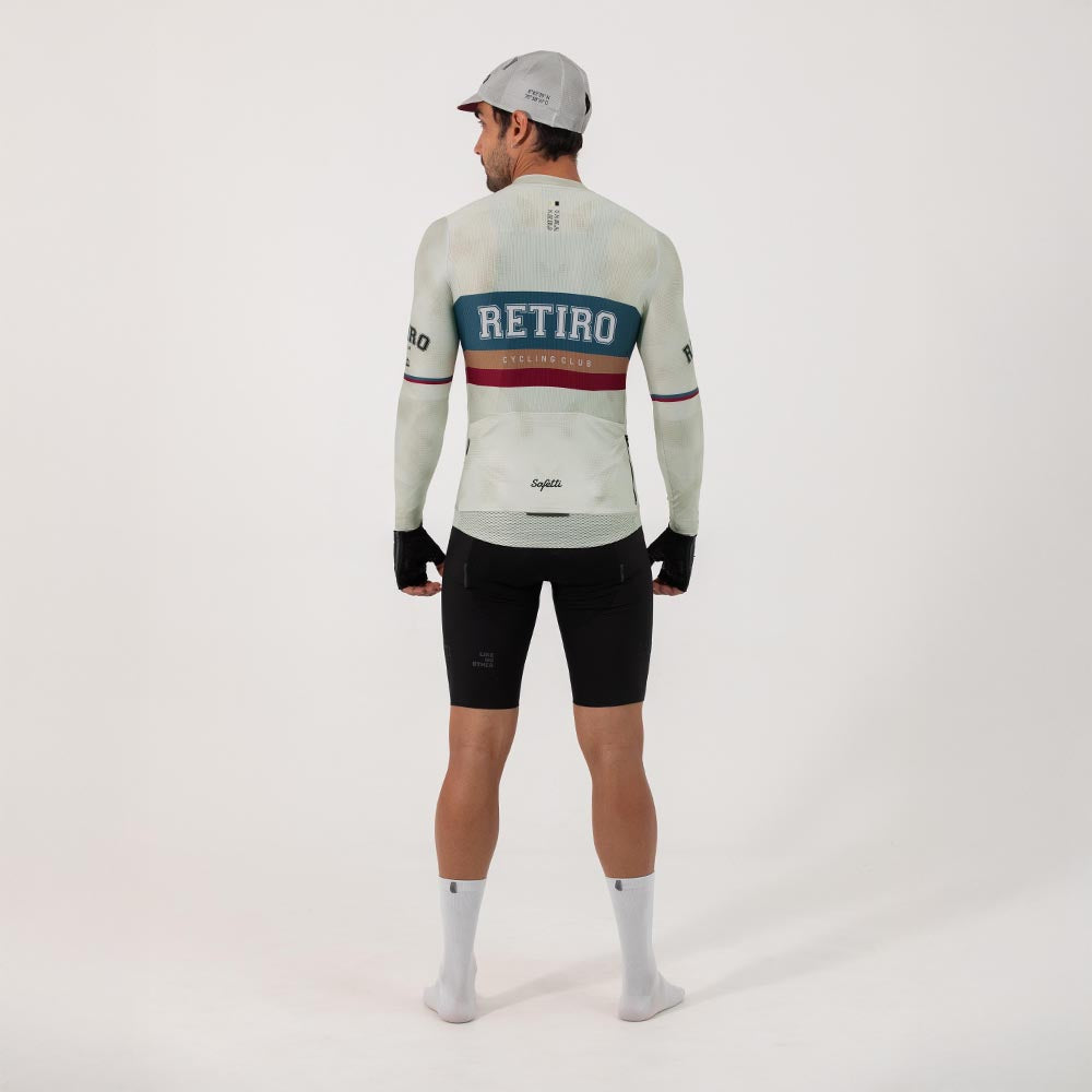 CAMISA CICLISMO MANGA LARGA RETIRO 2025 PEARL PARA HOMBRE