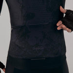 CAMISA CICLISMO MANGA CORTA ESSENTIAL BLACK PARA HOMBRE