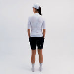 CAMISA CICLISMO MANGA CORTA LATITUDE BLANCA PARA MUJER