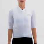 CAMISA CICLISMO MANGA CORTA LATITUDE BLANCA PARA MUJER