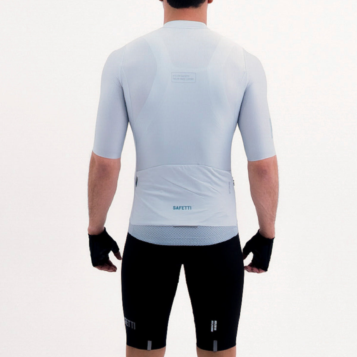 CAMISA CICLISMO MANGA CORTA LATITUDE GRIS PARA HOMBRE