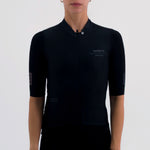CAMISA CICLISMO MANGA CORTA LATITUDE NERO PARA MUJER