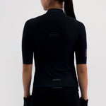 CAMISA CICLISMO MANGA CORTA LATITUDE NERO PARA MUJER