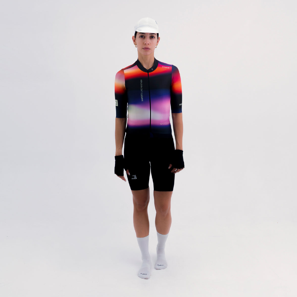 CAMISA CICLISMO MANGA CORTA ESPECTRO PARA MUJER
