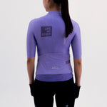 CAMISA CICLISMO MANGA CORTA UVA PARA MUJER