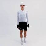 CAMISA CICLISMO MANGA LARGA LATITUDE BLANCA PARA MUJER