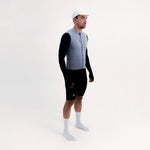 CAMISA CICLISMO MANGA LARGA CLIMATE GRIS PARA HOMBRE