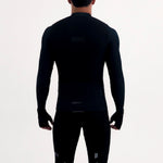 CAMISA CICLISMO MANGA LARGA LATITUDE NERO PARA HOMBRE