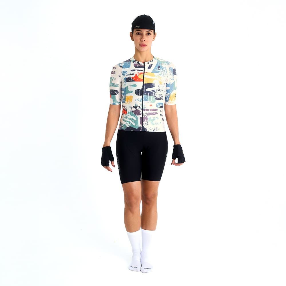 CAMISA CICLISMO MANGA CORTA ROCKART PARA MUJER