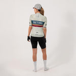 CAMISA CICLISMO MANGA CORTA RETIRO 2025 PEARL PARA MUJER