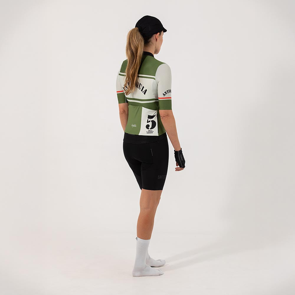 CAMISA CICLISMO MANGA CORTA ANTIOQUIA PARA MUJER