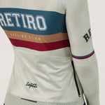 CAMISA CICLISMO MANGA LARGA RETIRO 2025 PEARL PARA MUJER