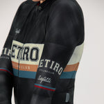 CAMISA CICLISMO MANGA LARGA RETIRO 2025 BLACK PARA MUJER