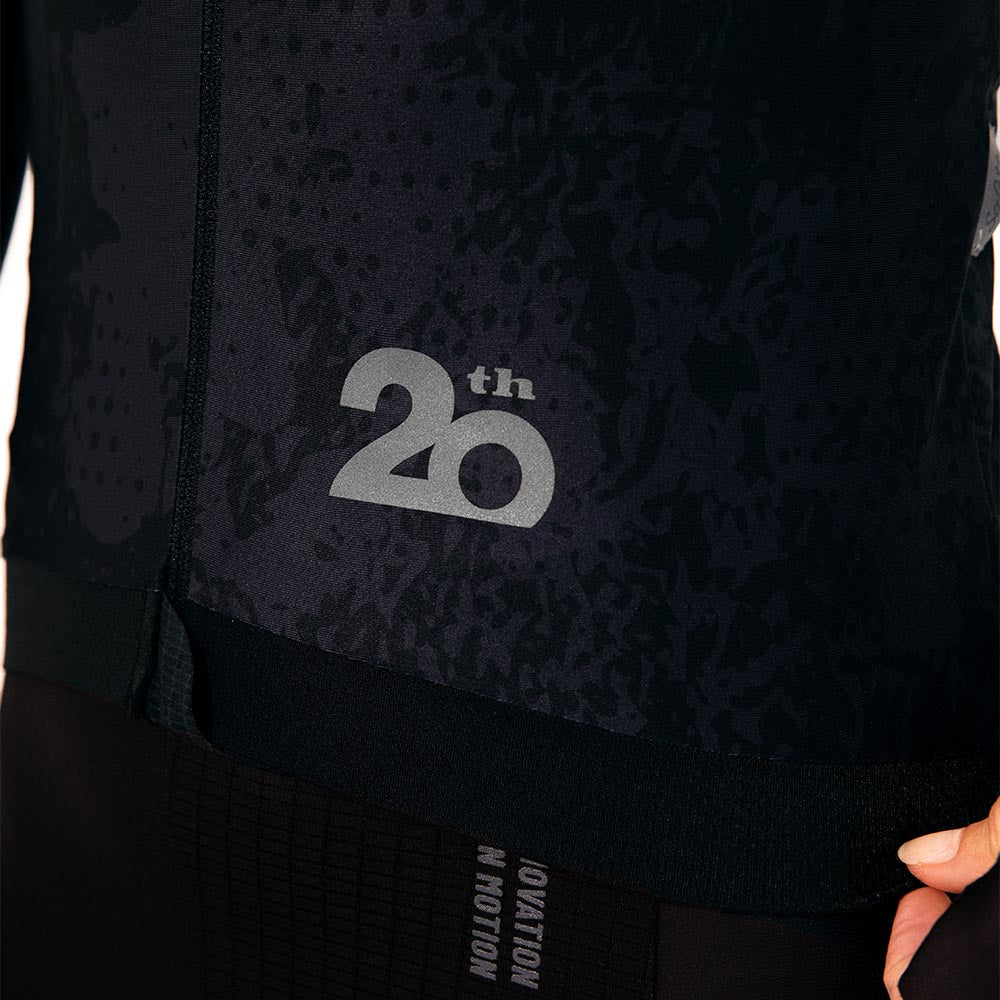 CAMISA CICLISMO MANGA LARGA ESSENTIAL BLACK PARA MUJER