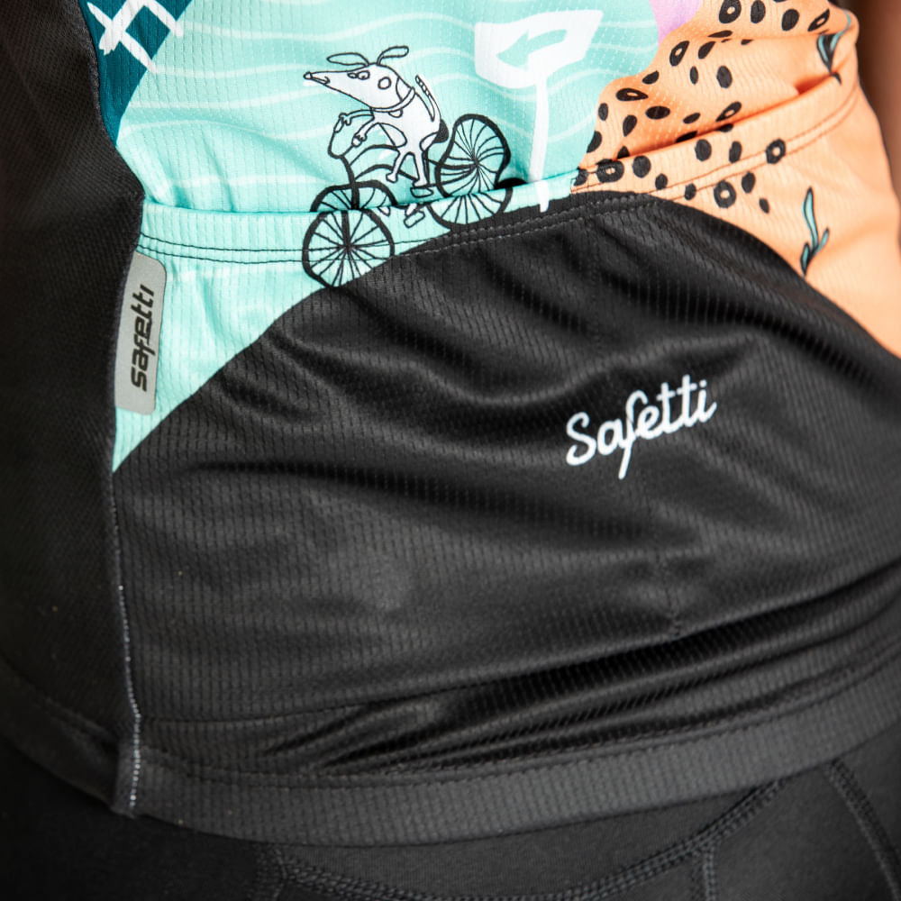 CAMISA CICLISMO MANGA CORTA DOLCE GIRO JUNIOR PARA NIÑOS