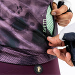CAMISA CICLISMO MANGA CORTA TIDE CIRUELA PARA MUJER